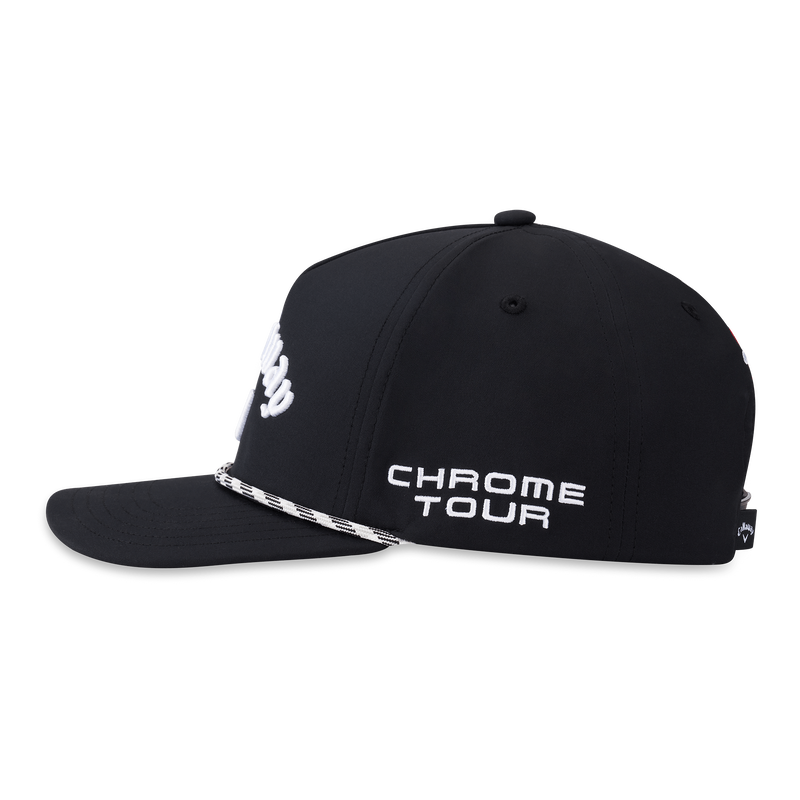 Callaway TA Performance Pro verstellbare Cap mit Schlaufe für Herren Schwarz/Weiß – Bild 3