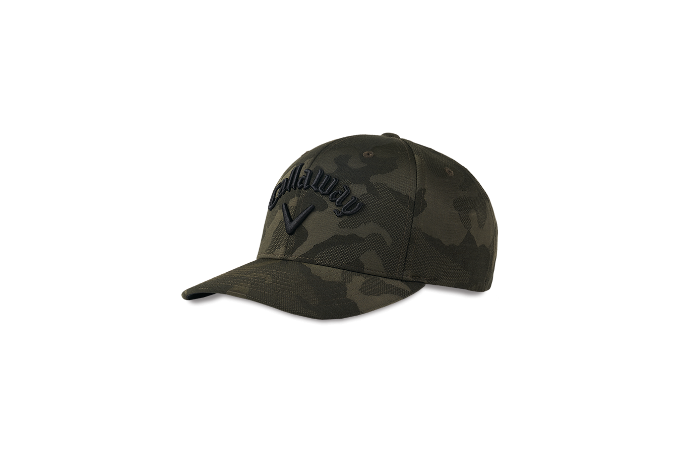 Callaway Camo Snapback Cap Grün