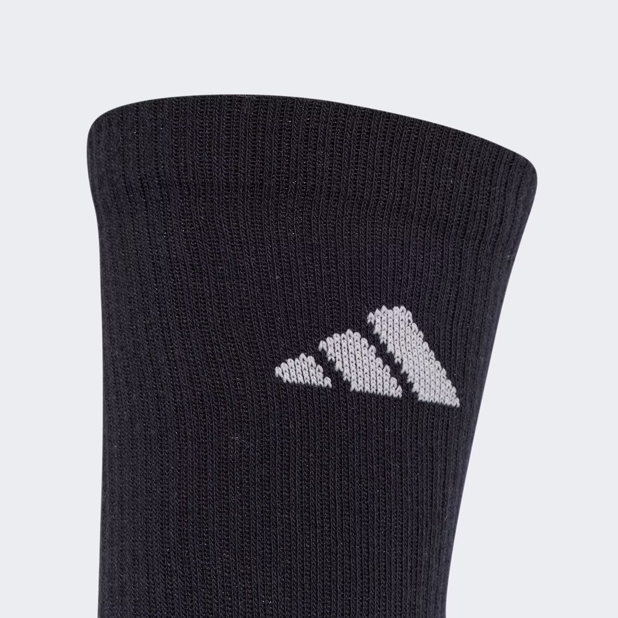 Adidas 3 PK Cushioned Crew Socken für Herren Schwarz – Bild 3
