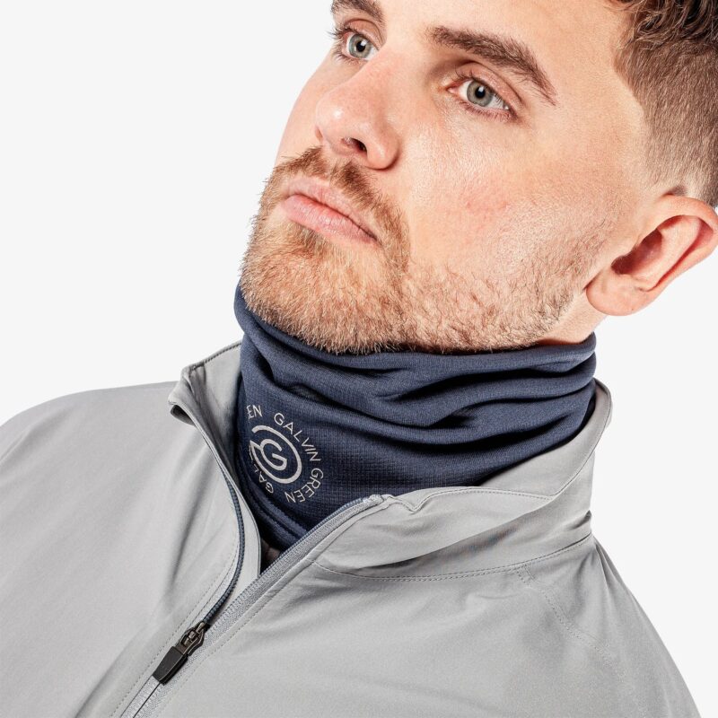 Alternative view of Galvin Green Dex Insulating Golf Neck Warmer Navy