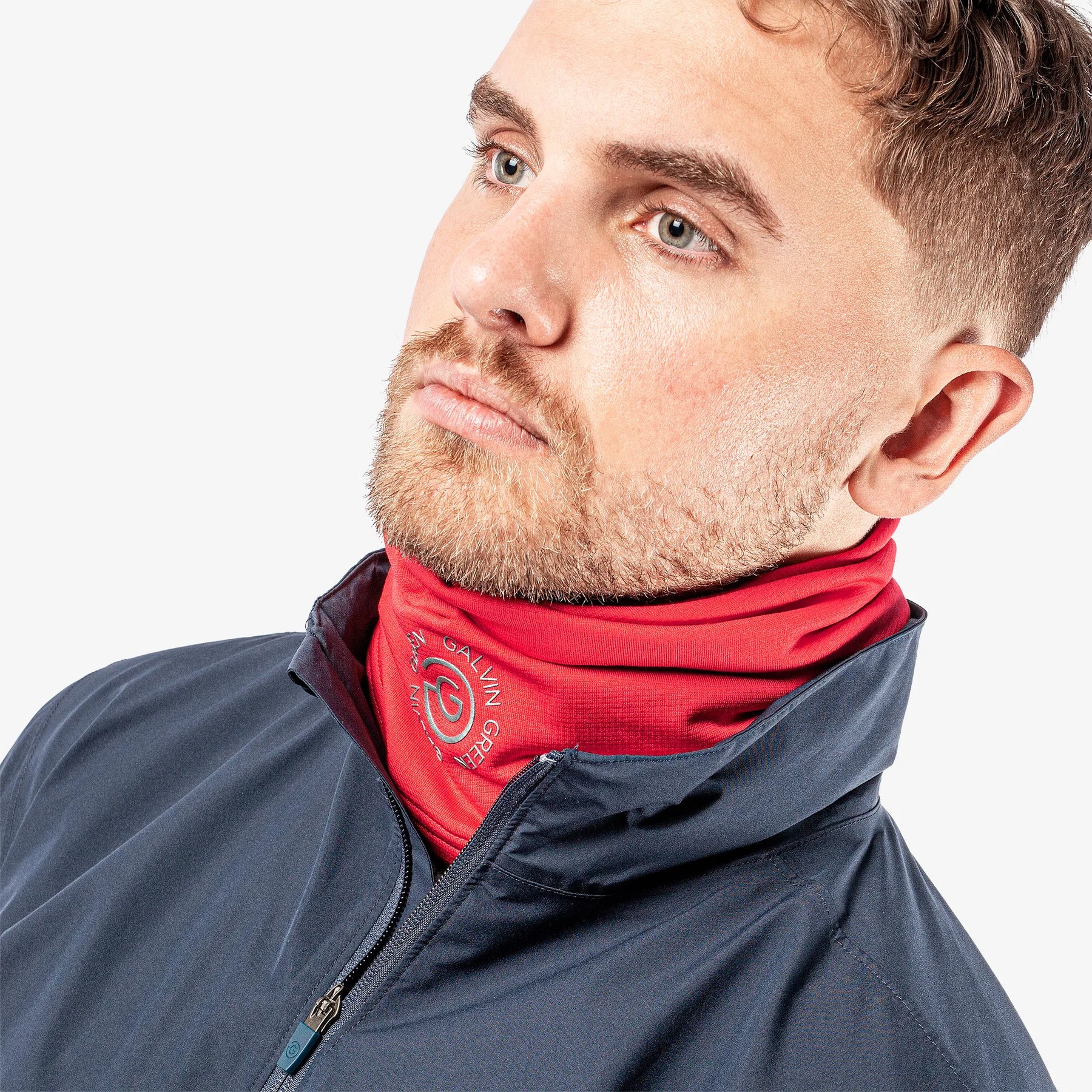 Galvin Green Dex Insulating Golf Neck Warmer Rot – Bild 3
