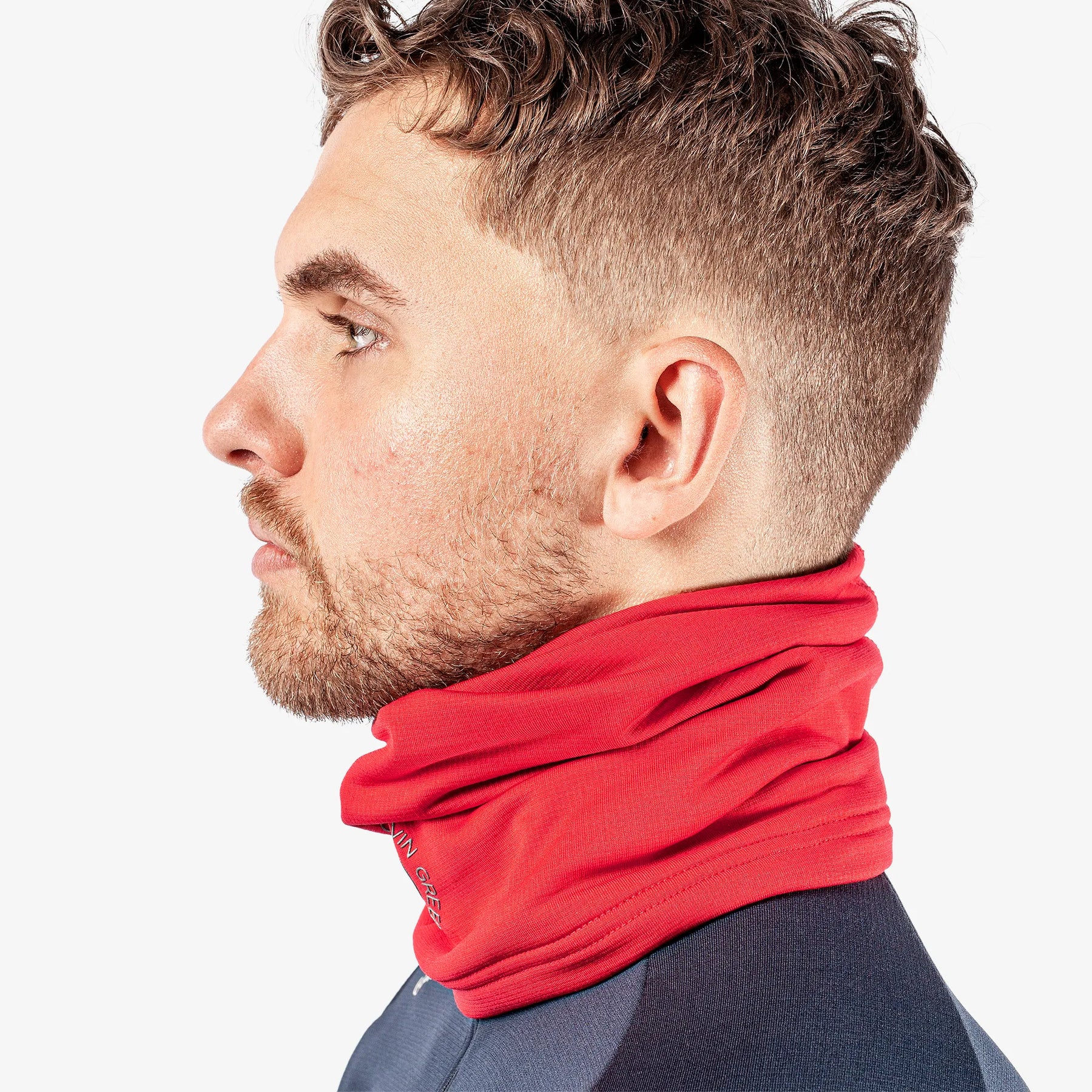 Galvin Green Dex Insulating Golf Neck Warmer Rot – Bild 2