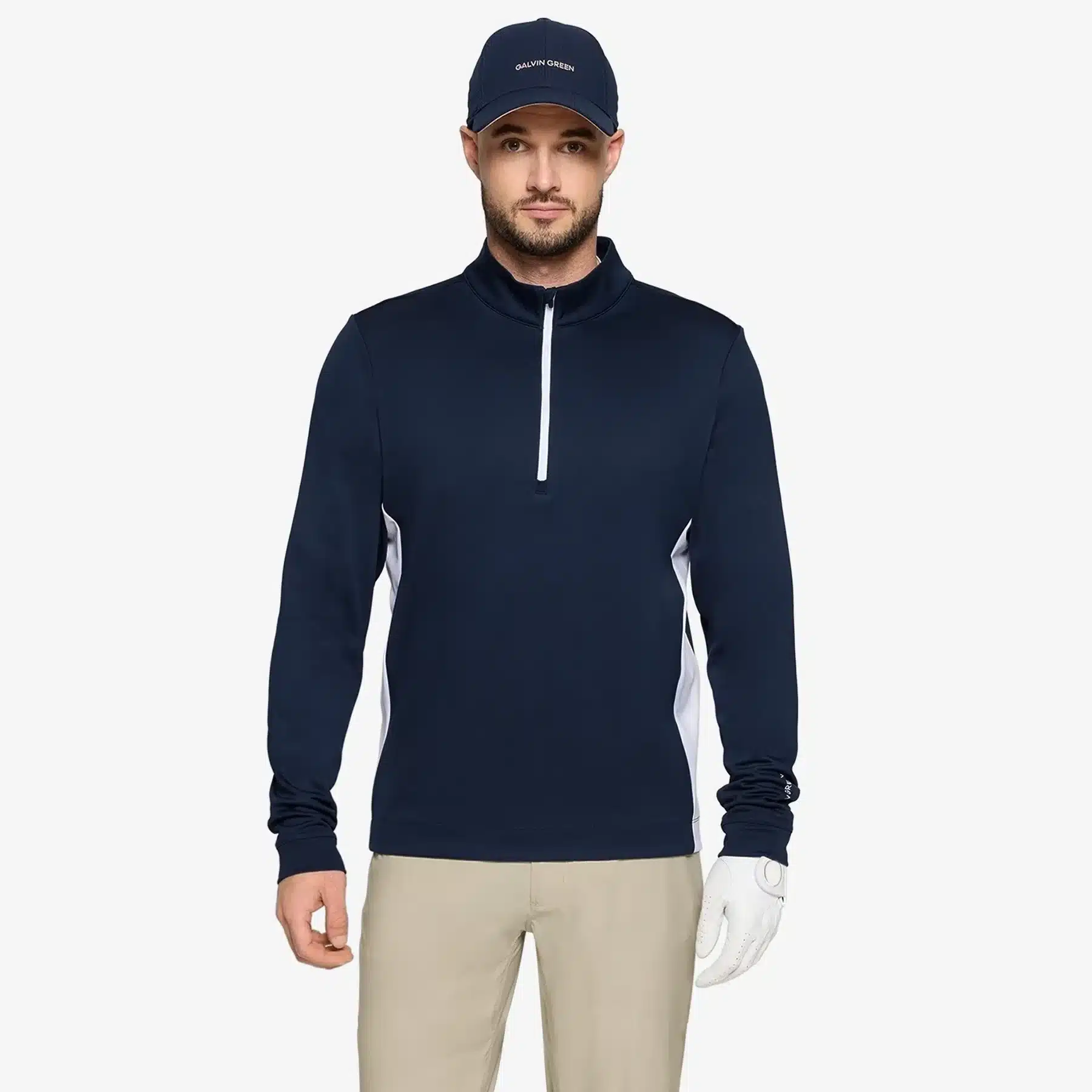 Galvin Green Don Insulating Golf Mid Layer für Herren Navy/Weiß – Bild 4