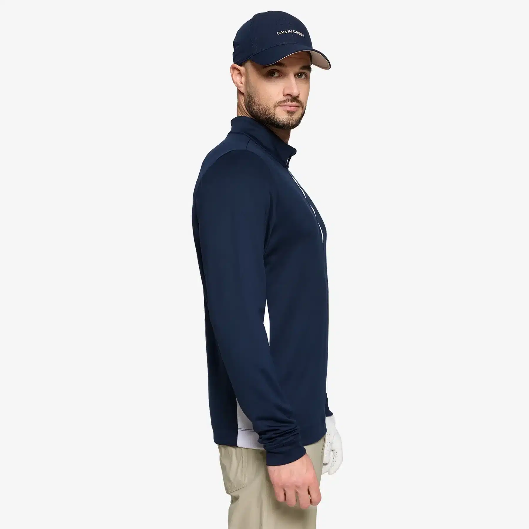 Galvin Green Don Insulating Golf Mid Layer für Herren Navy/Weiß – Bild 3