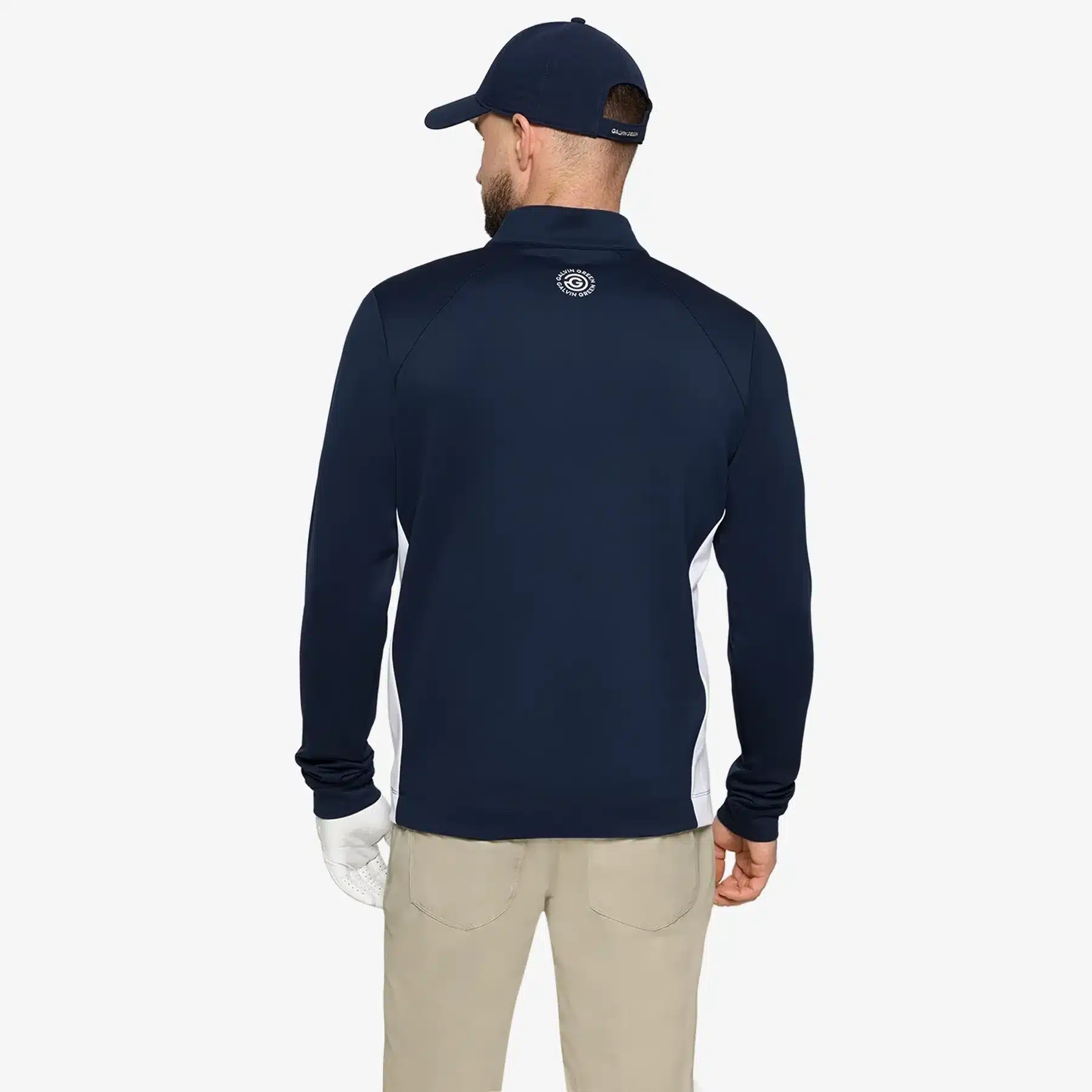 Galvin Green Don Insulating Golf Mid Layer für Herren Navy/Weiß – Bild 2