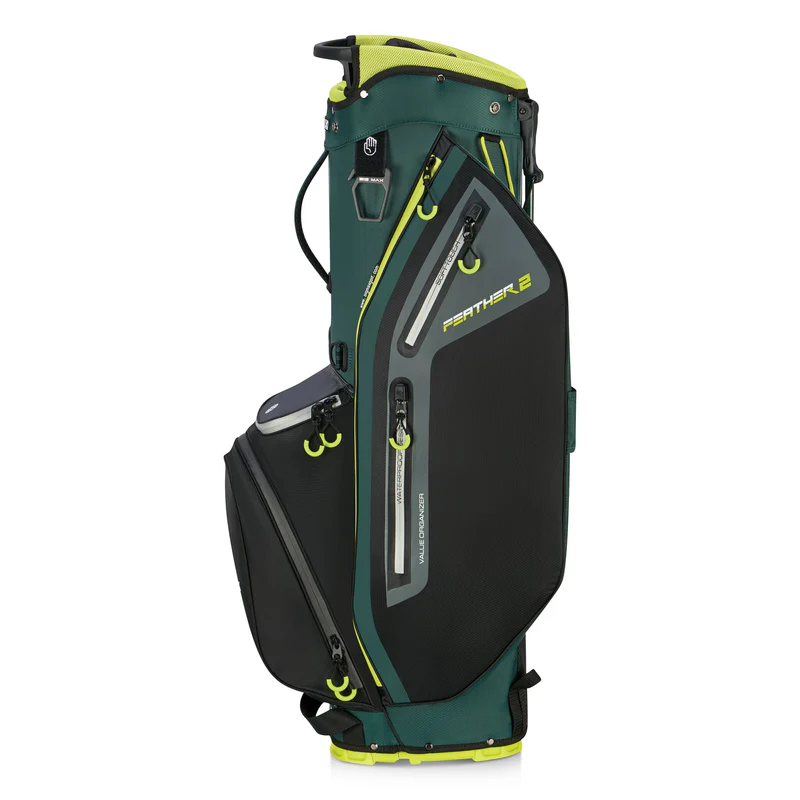 Big Max Dri Lite Feather 2 Carry Golf Tasche Forest Green/Black/Lime – Bild 5