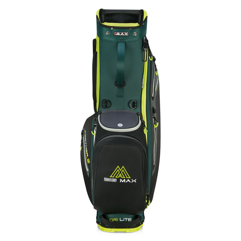 Big Max Dri Lite Feather 2 Carry Golf Tasche Forest Green/Black/Lime – Bild 3