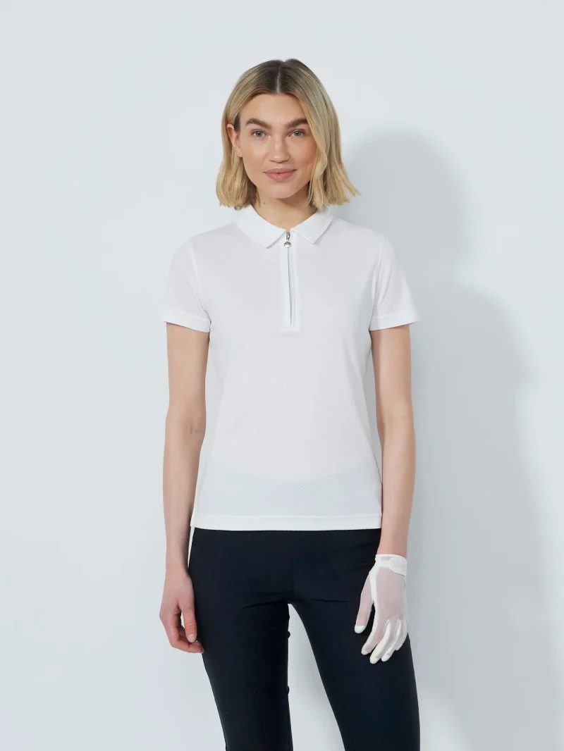 Daily Sports PEORIA SS POLO für Damen Weiss