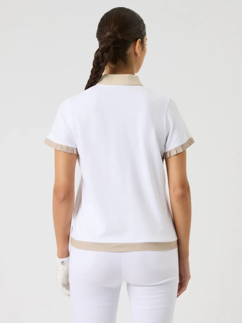 Alternative view of Daily Sports Pleat Short-Sleeved Polo für Damen White