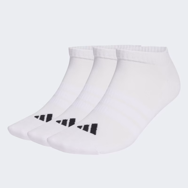 Adidas 3 PK Dämpfende Essentials Low Cut Socken für Damen Weiss
