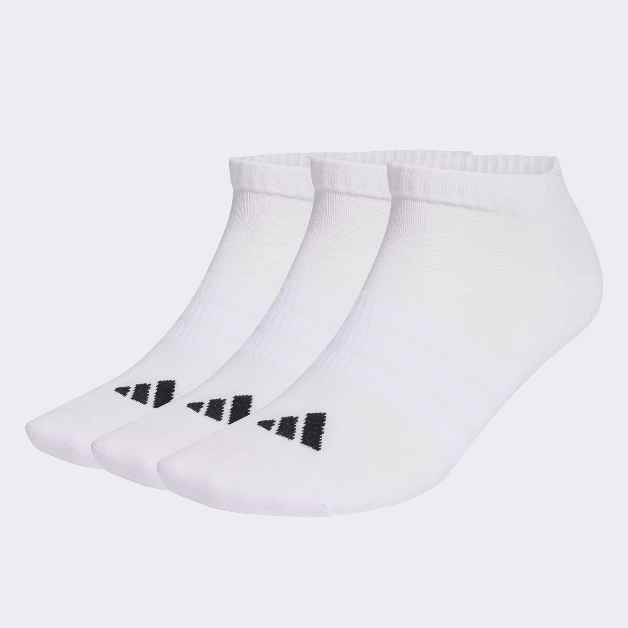 Adidas 3 PK Dämpfende Essentials Low Cut Socken für Damen Weiss