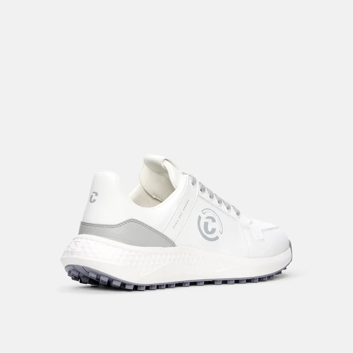 Duca Del Cosma Novara Herren Golfschuhe Weiss/Grau – Bild 3