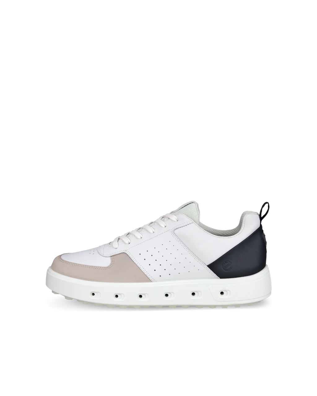 ECCO M Golf Street 720 Golfschuhe für Herren Weiß/Schwarz/Kies