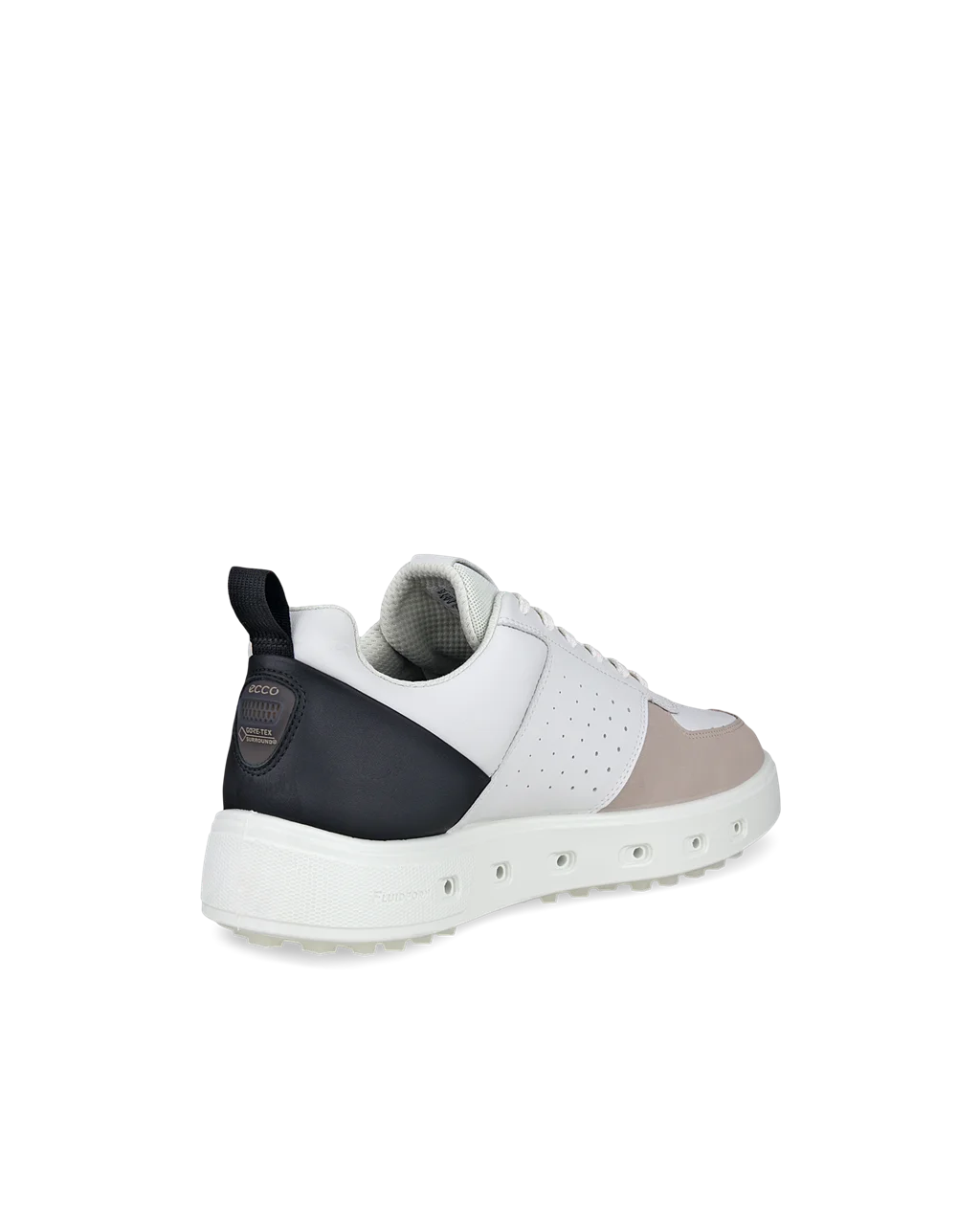 ECCO M Golf Street 720 Golfschuhe für Herren Weiß/Schwarz/Kies – Bild 3