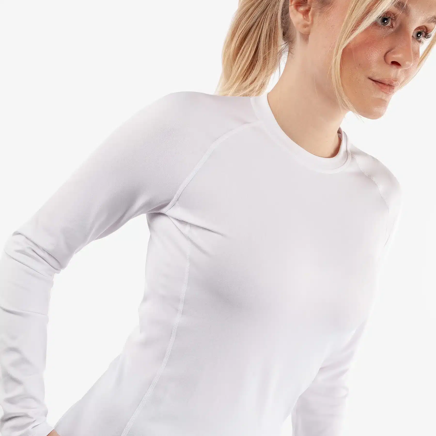 GALVIN GREEN Elaine Basic-Layer Weiß – Bild 4