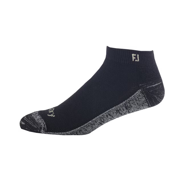 Footjoy ProDry Sport Quarter Herren Socken schwarz/grau