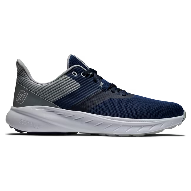 Footjoy Flex Golfschuhe Herren Navy/Grau/Weiss – Bild 3