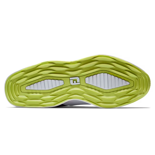 Footjoy ProLite Herren Golfschuhe Weiss/Navy/Lime – Bild 2