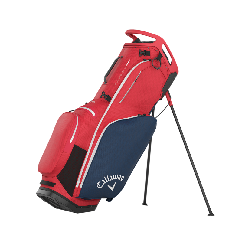 Callaway Fairway 14 HD Stand Bag – Rot / Weiß / Navy | wasserdichtes Golfbag