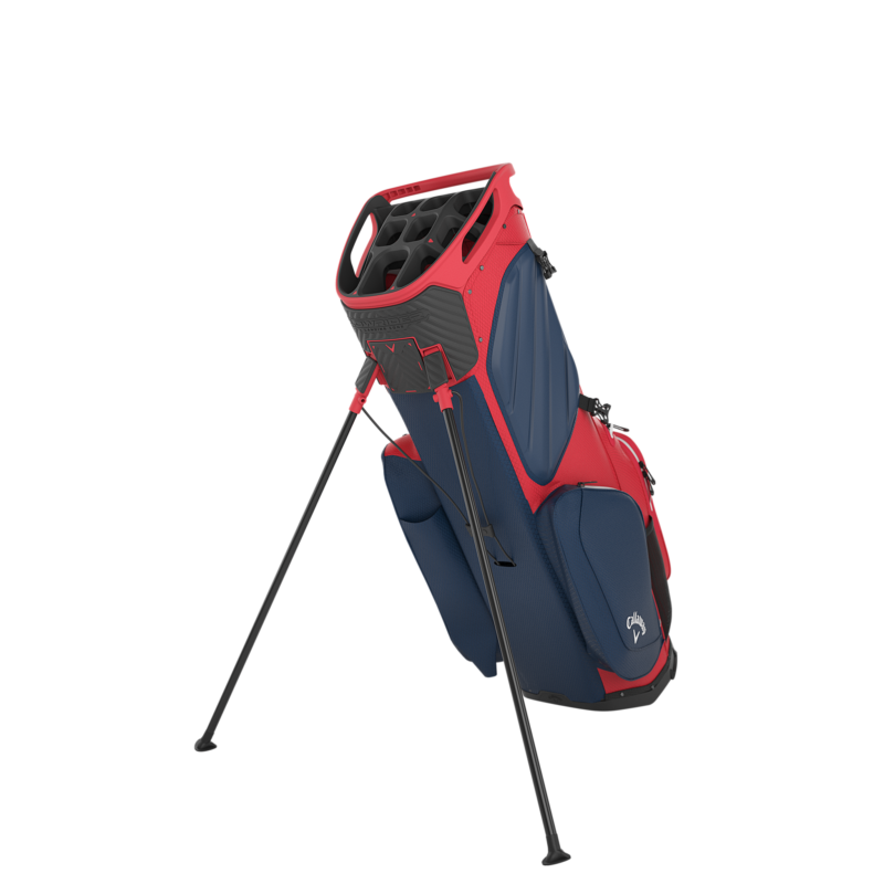 Alternative view of Callaway Fairway 14 HD Stand Bag – Rot / Weiß / Navy | wasserdichtes Golfbag