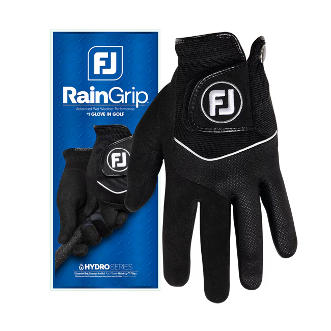 Foot Joy Rein Grip Advanced Wet Weather Performance Handschuhe für Herren Schwarz