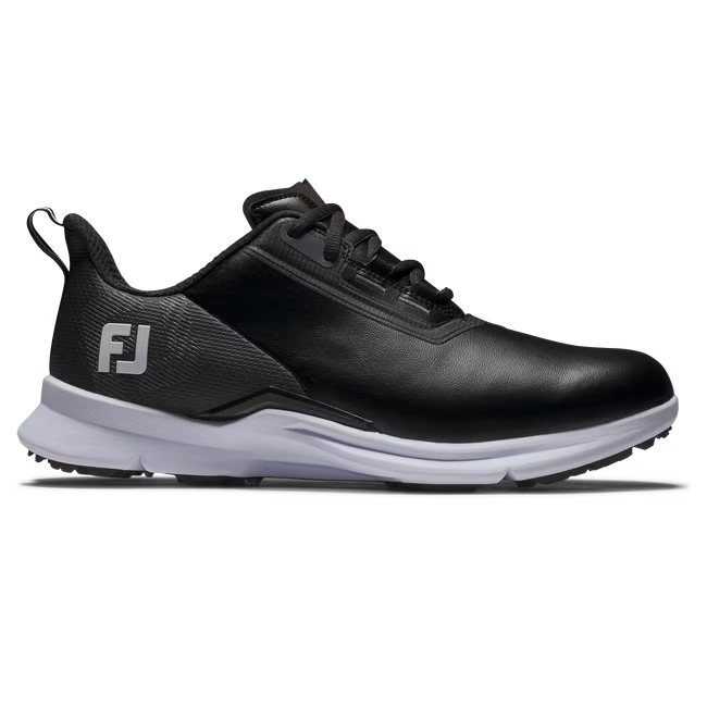 FootJoy 55421W FUEL Golfschuhe für Herren Schwarz/Schwarz/Weiß