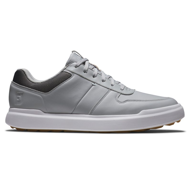 FootJoy 54379K CONTOUR CASUAL Golfschuhe für Herren Grau/Grau/Weiß