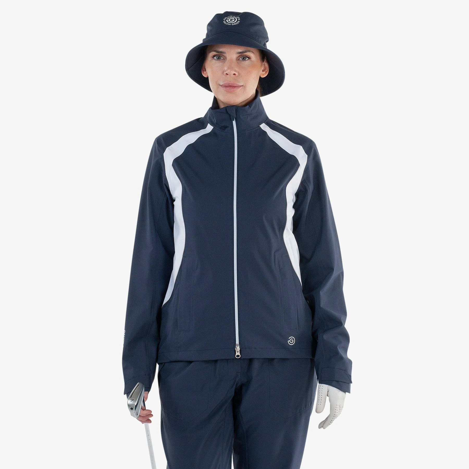 GALVIN GREEN Jacke für Damen Amy Navy/Weiss – Bild 2