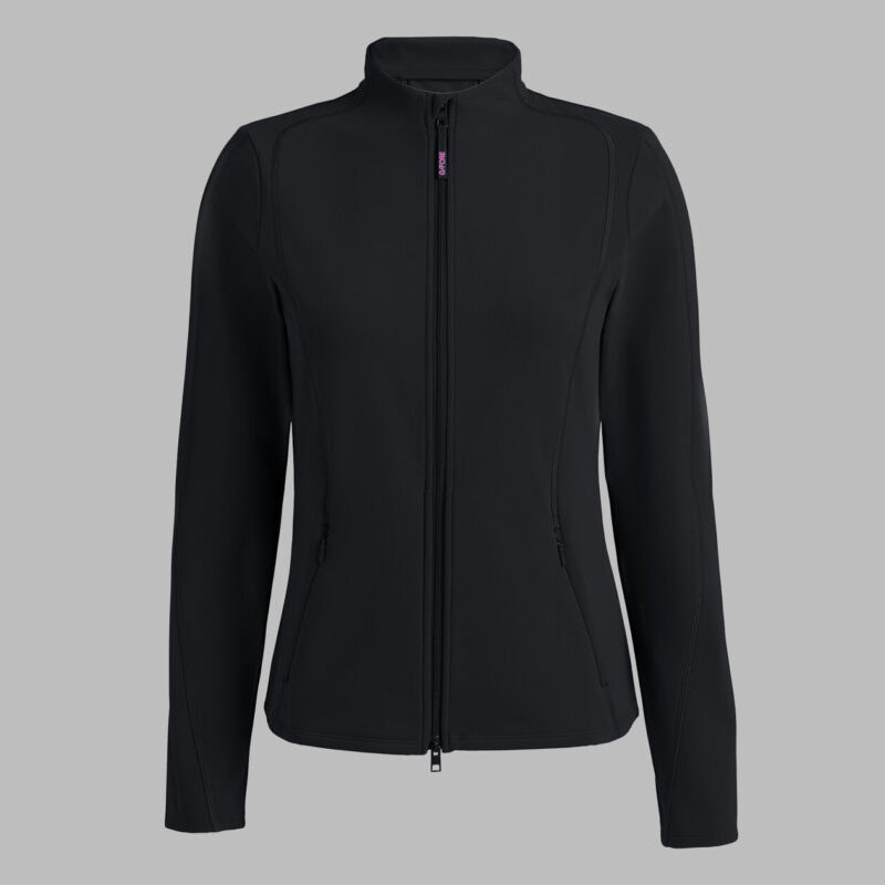 G/FORE BRUSHED BACK STRETCH FITTED LAYER Jacke für Damen ONYX