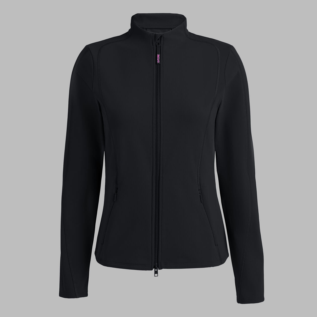 G/FORE BRUSHED BACK STRETCH FITTED LAYER Jacke für Damen ONYX