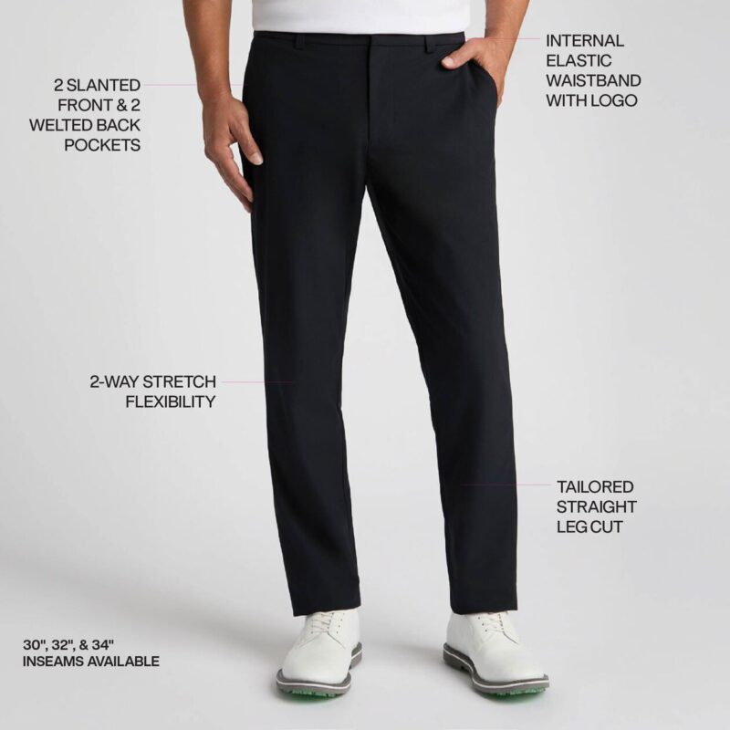 Alternative view of G/FORE TOUR TROUSER Golfhosen für Herren Schwarz (Onyx)