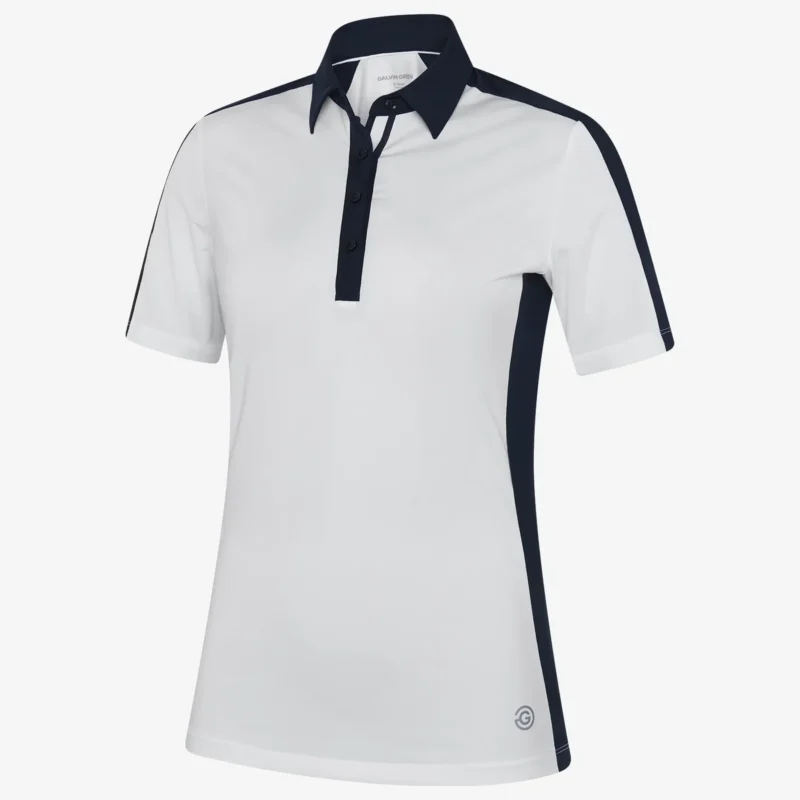 Galvin Green Mona Breathable Polo für Damen Weiß/Navy