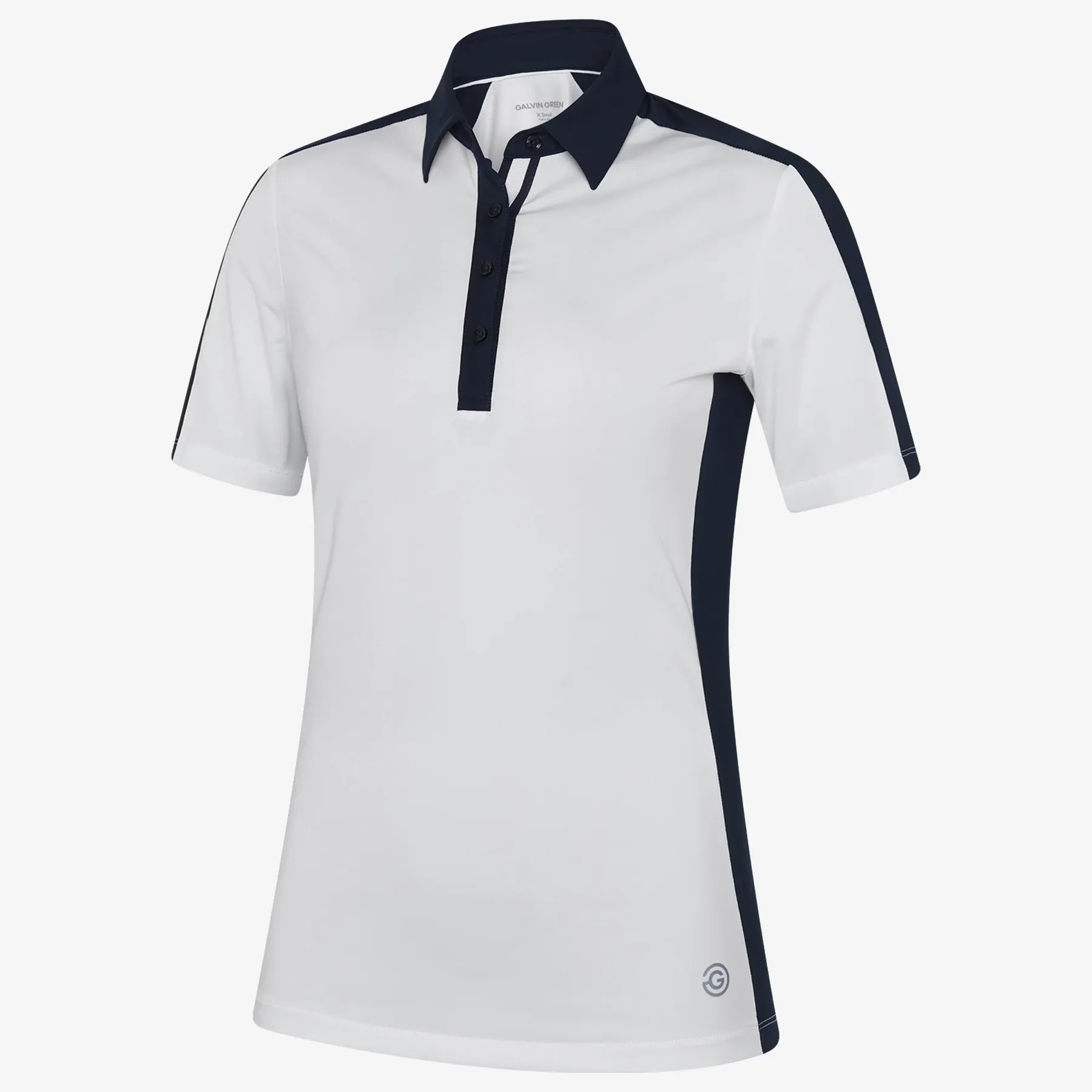 Galvin Green Mona Breathable Polo für Damen Weiß/Navy