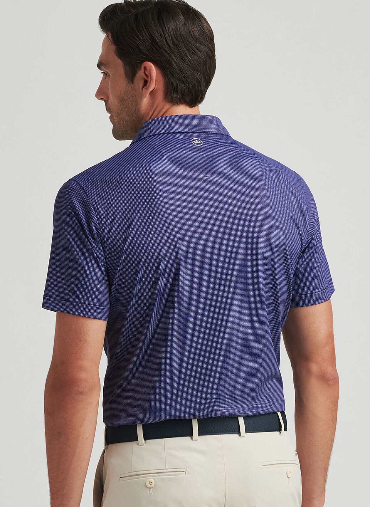 Peter Millar Grovewood Performance Jersey Polo für Herren Navy – Bild 3