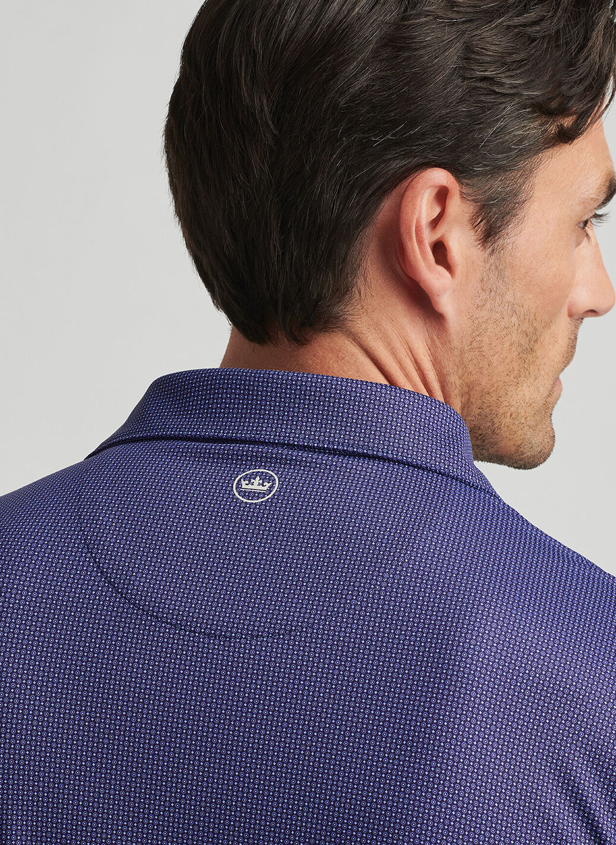 Peter Millar Grovewood Performance Jersey Polo für Herren Navy – Bild 4