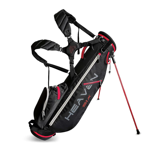 Big Max Heaven Six Carry Golf Tasche Schwarz/Rot