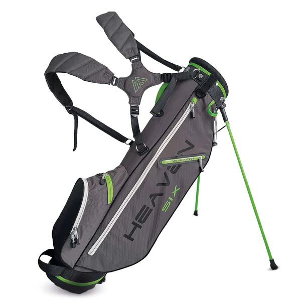 Big Max Heaven Six Carry Golf Tasche Grau/Schwarz/Lime