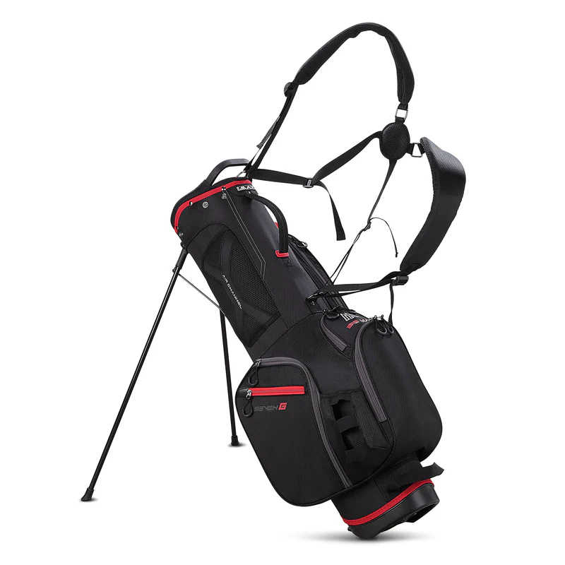 Big Max Heaven Seven G Carry Bag – Schwarz / Rot – Bild 2