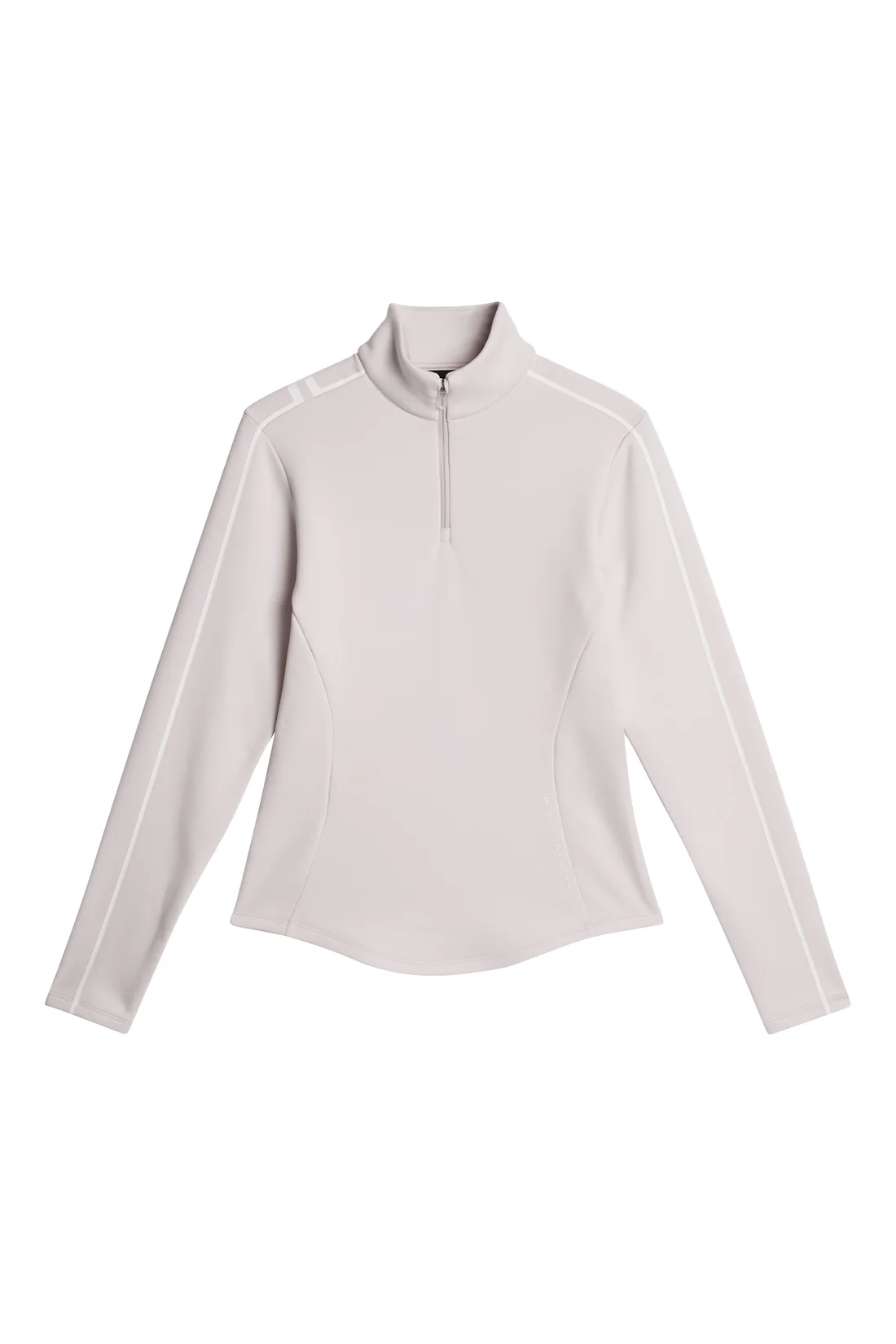 J. Lindeberg Nefe Quarter Zip Mid Layer für Damen Grauer Flieder – Bild 3