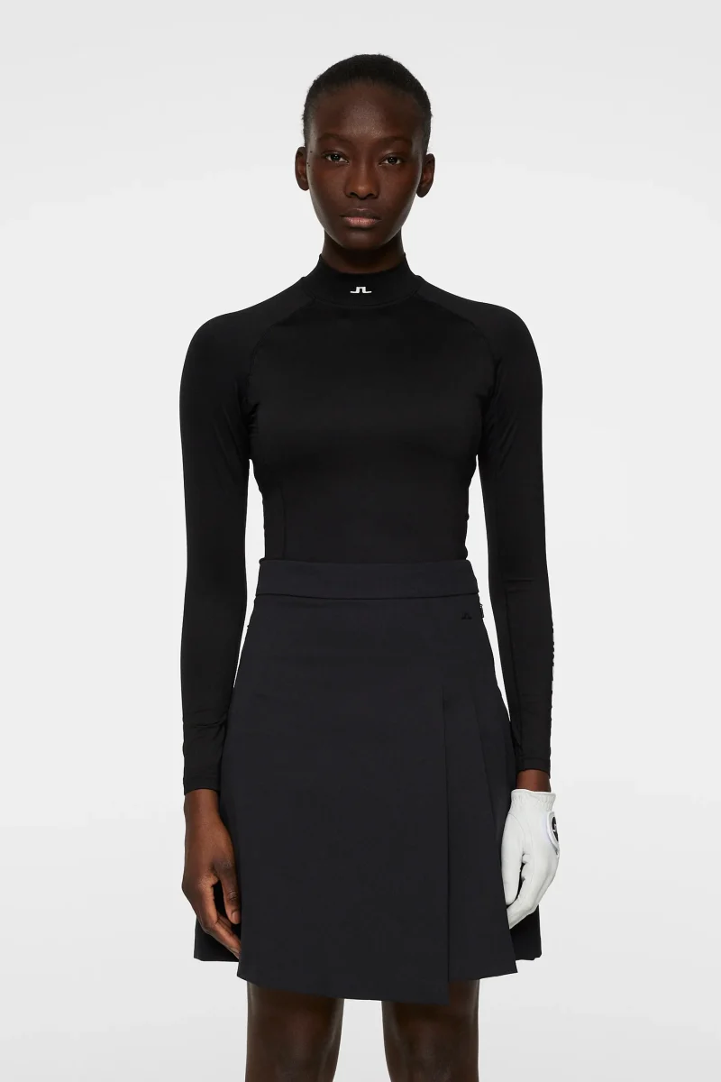 J.LINDEBERG ASA SOFT COMPRESSION TOP für Damen Schwarz