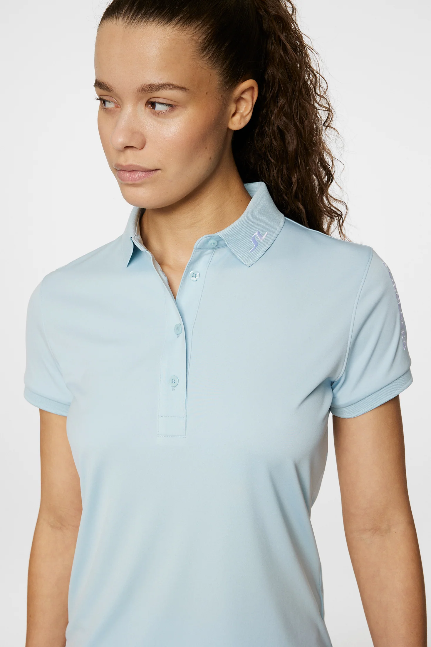 J.LINDEBERG TOUR TECH POLO für Damen Winter Sky – Bild 5