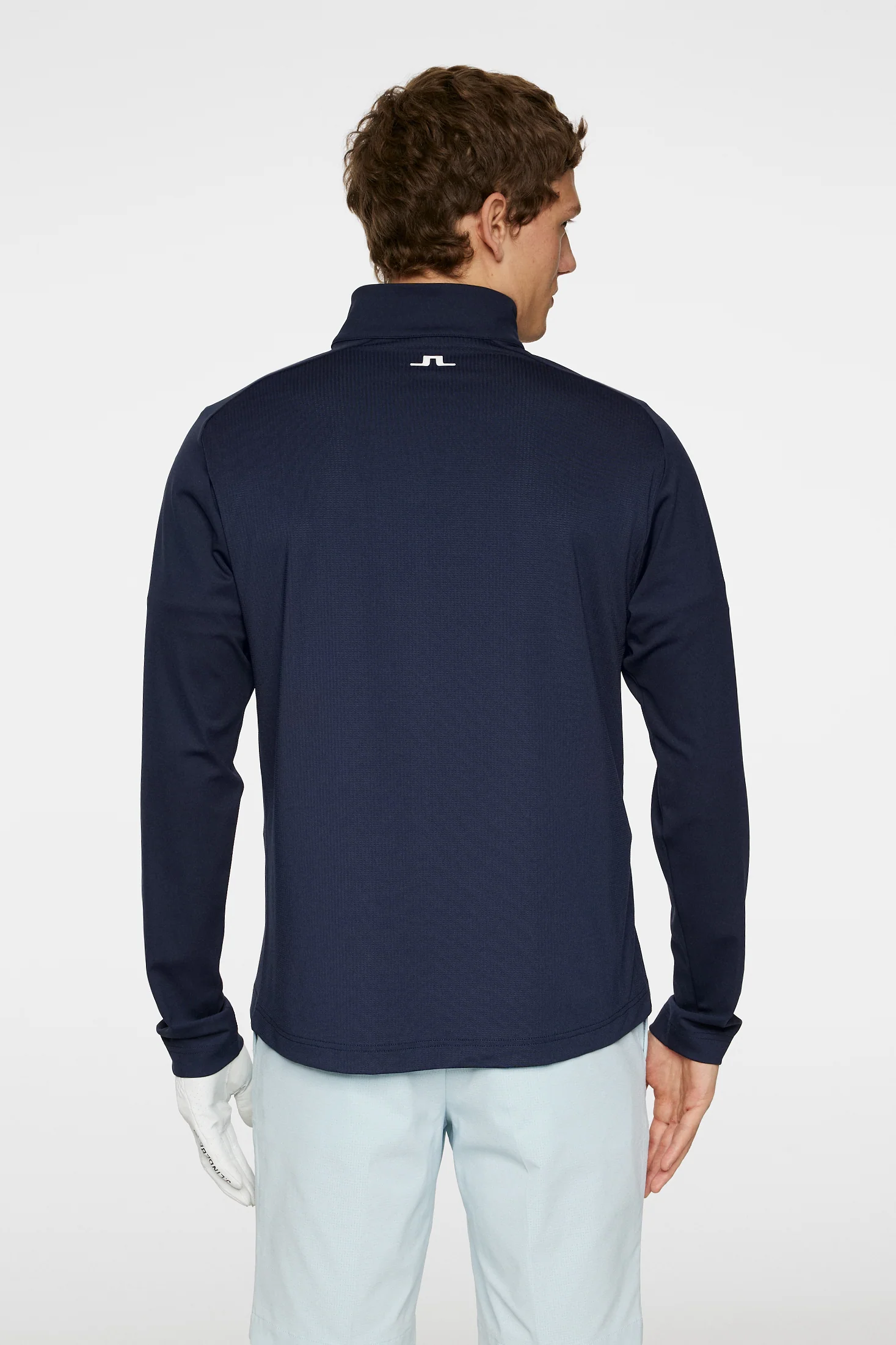 J.LINDEBERG Mathias Zip Mid Layer Herren JL Navy – Bild 3
