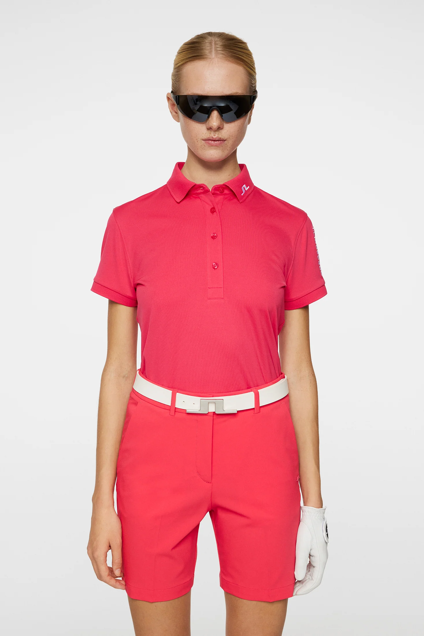 J.Lindeberg Tour Tech Polo für Damen Azalea