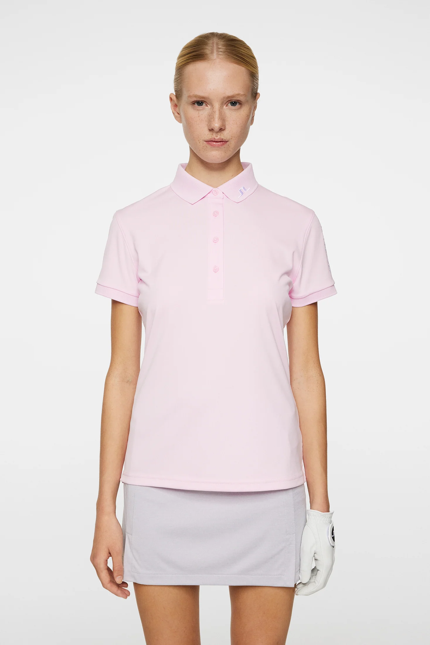 J.Lindeberg Tour Tech Polo für Damen Nosegay