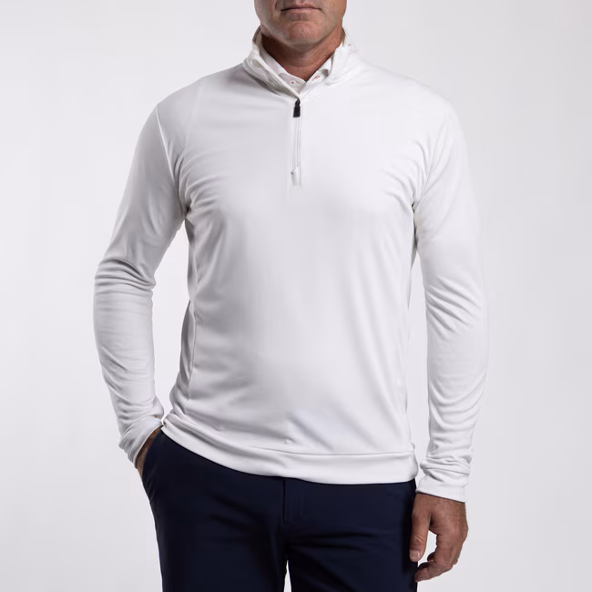 KJUS Kallen Half-Zip für Herren Weiß
