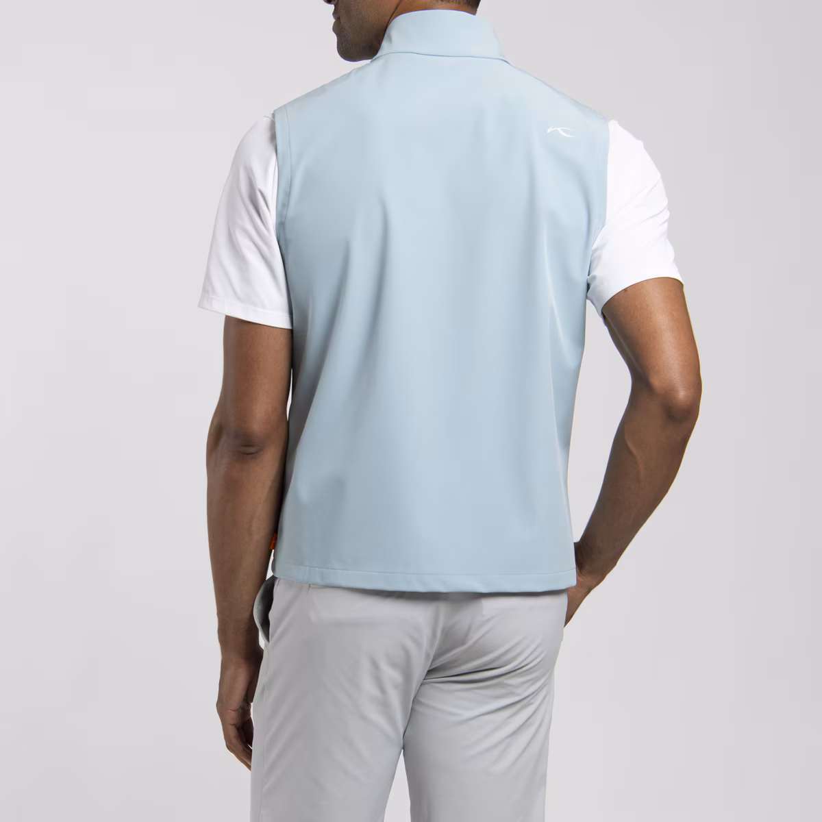 KJUS Downswing Wind Weste für Herren Riverbank (Hellblau) – Bild 3