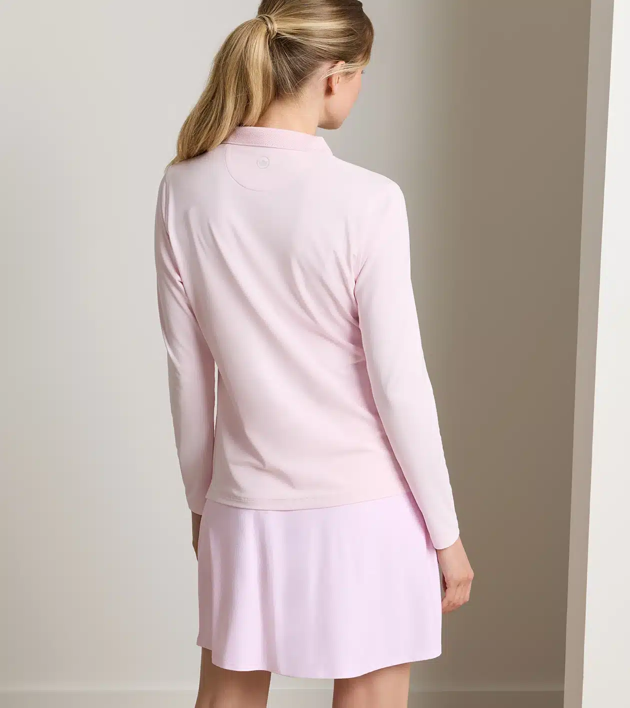 Peter Millar Keswick Long-Sleeve Button für Damen Rosa (PEARL PINK) – Bild 3