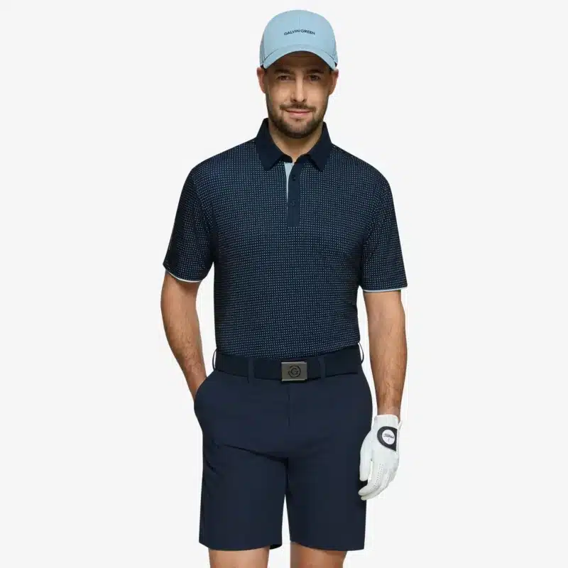 Alternative view of Galvin Green Medley Breathable Polo für Herren Crystal Blue/Navy