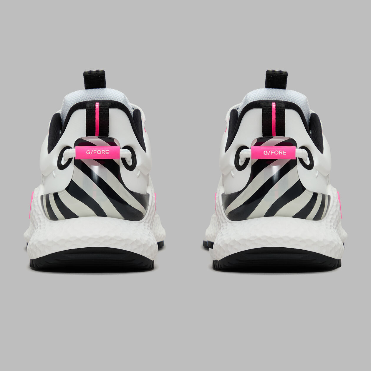 G/Fore MG4+ O2 EMBOSSED Golfschuhe für Damen Weiß/Schwarz – Bild 5