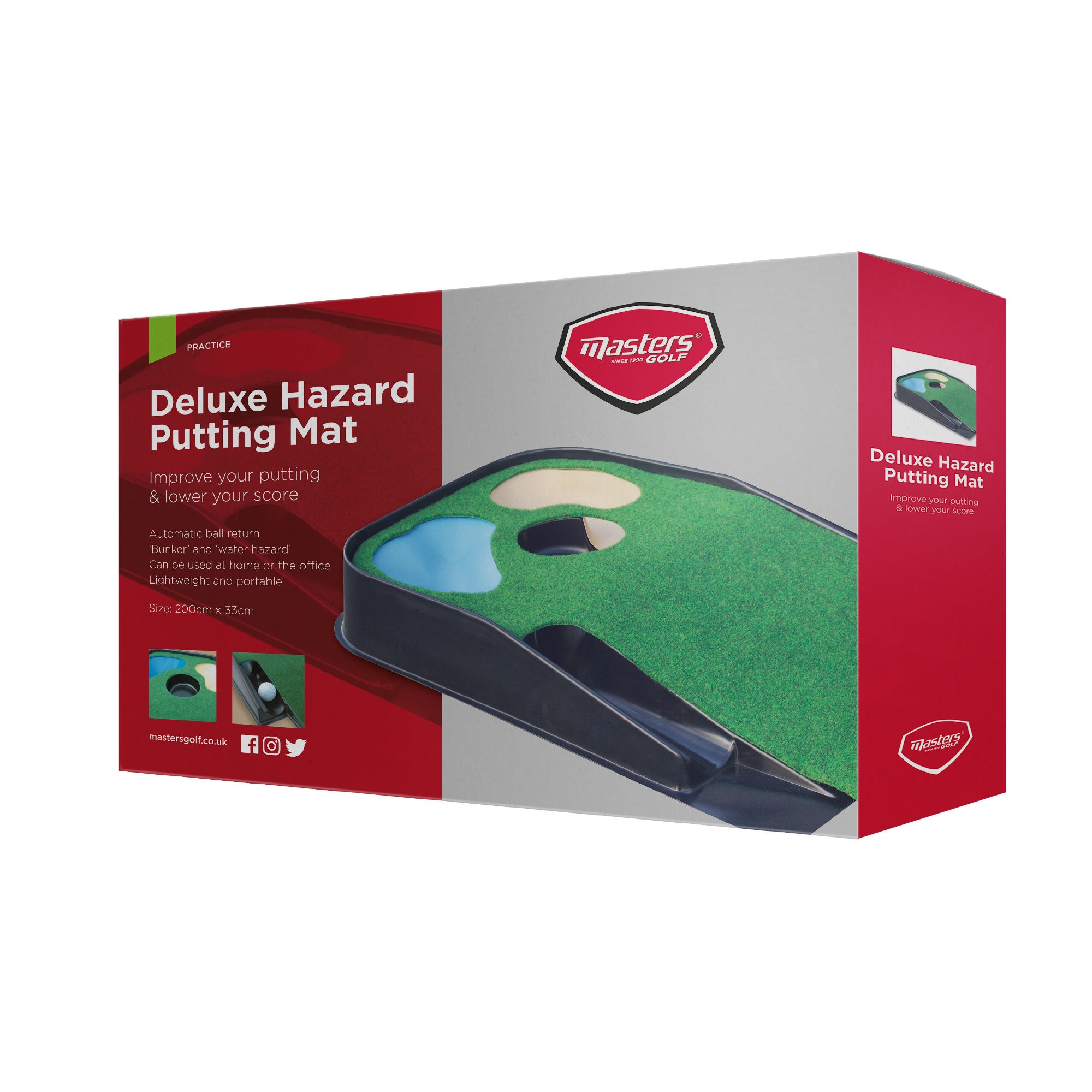 Masters Deluxe Hazard Putting Matte – Bild 2